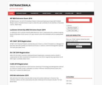 Entrancewala.com(Entrancewala) Screenshot