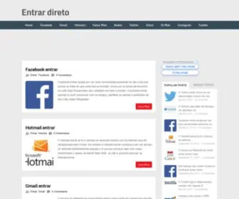 Entrardireto.com.br(Entrar direto) Screenshot
