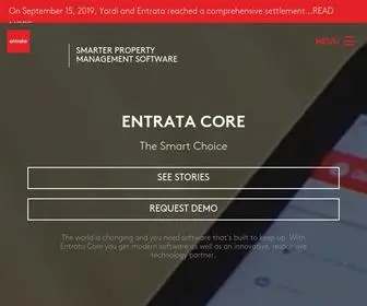 Entrata.com(Property Management Software) Screenshot
