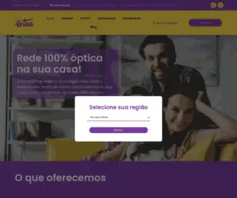 Entre.net.br(Provedor de Internet e TV em Rio das Ostras) Screenshot