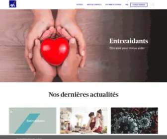 Entreaidants.fr(Nos) Screenshot