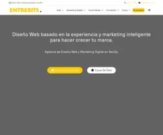 Entrebits.es(Agencia de Diseño Web en Sevilla) Screenshot