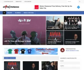 Entrecristianos.com(Recursos y noticias cristianas) Screenshot