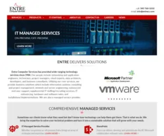 Entrecs.com(Entre Computer Services) Screenshot