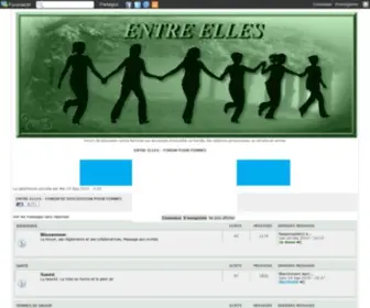 Entreelles.org(Entre Elles) Screenshot