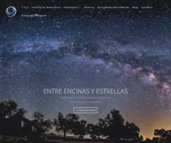 Entreencinasyestrellas.es(Entre encinas y estrellas) Screenshot