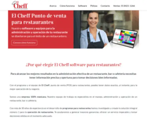 Entrega.com.mx(El Cheff Punto de venta para restaurantes) Screenshot