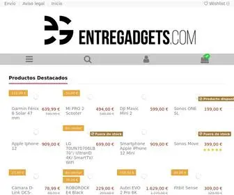 Entregadgets.com(EntreGadgets) Screenshot