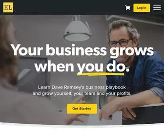 Entreleadership.com(Business and Leadership) Screenshot