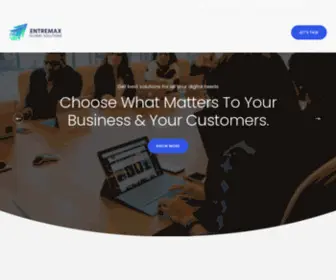 Entremax.in(Entremax Global Solutions) Screenshot