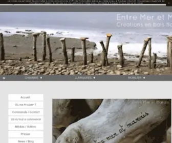 Entremeretmarais.com(Entre Mer et Marais) Screenshot