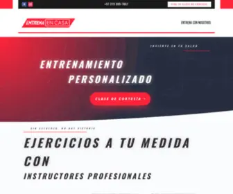 Entrenaencasa.co(Entrena en Casa) Screenshot