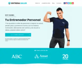 Entrenasalud.es(Hábitos de vida saludables para emprendedores) Screenshot