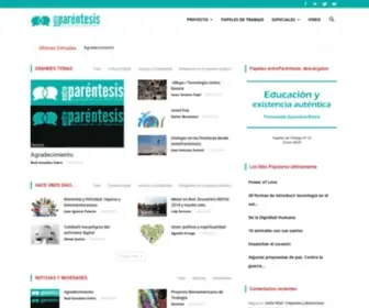 Entreparentesis.org(EntreParéntesis) Screenshot