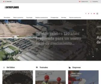 Entreplanos.com.ar(Revista Entreplanos) Screenshot