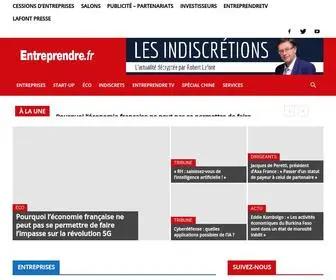Entreprendre.fr(Entreprendre) Screenshot