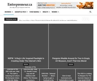 Entrepreneur.ca(Entrepreneur) Screenshot