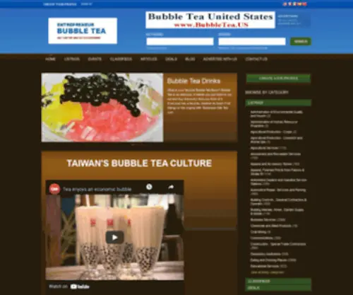 Entrepreneur.us(Bubble Tea Guide) Screenshot