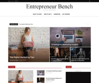 Entrepreneurbench.com(Entrepreneur Bench) Screenshot