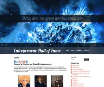 Entrepreneurhalloffame.com(Entrepreneurhalloffame) Screenshot