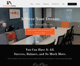 Entrepreneurial-Advisors.com(Entrepreneurial Advisors) Screenshot