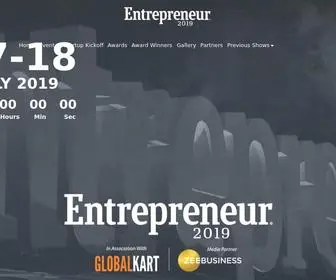 Entrepreneurindia.com(Entrepreneur Awards) Screenshot