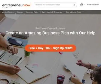 Entrepreneurnow.com(Network) Screenshot