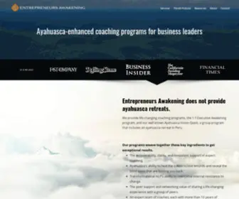 Entrepreneursawakening.com(Entrepreneurs Awakening) Screenshot