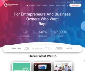 Entrepreneurscircle.org(Entrepreneurs Circle) Screenshot