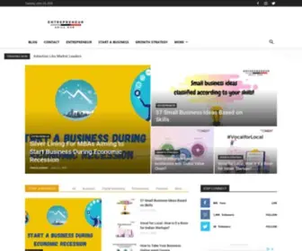 Entrepreneurskillhub.com(Entrepreneur Skill Hub) Screenshot