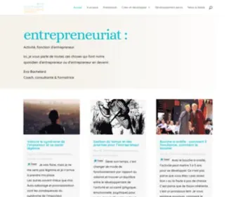 Entrepreneuse-Heureuse.com(Eva Bachelard) Screenshot
