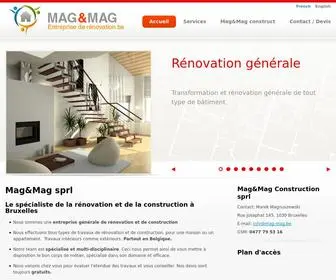 Entreprise-DE-Renovation.be(Entreprise générale de rénovation) Screenshot