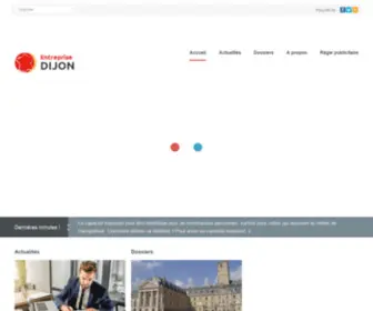 Entreprise-Dijon.com(Actualités) Screenshot