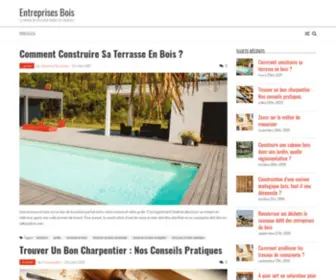 Entreprises-Bois.fr(Entreprises Bois) Screenshot