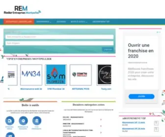 Entreprises-Montpellier.fr(Entreprises Montpellier) Screenshot