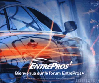 Entrepros.eu(Le Forum Electronique Auto par excellence) Screenshot
