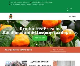 Entreriossas.com(Entre Rios S.A.S. – Frutas de la más alta calidad) Screenshot