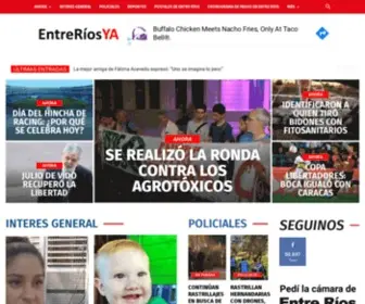 Entreriosya.com.ar(Entre Ríos YA) Screenshot