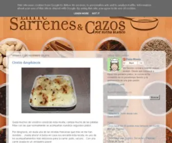 Entresartenesycazos.es(Entre Sartenes y Cazos) Screenshot