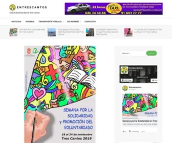 Entrescantos.es(Toda la informaci) Screenshot