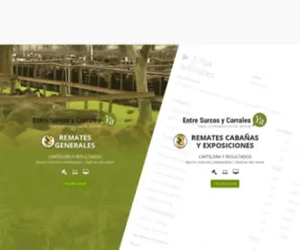 Entresurcosycorrales.com(Entre surcos y corrales) Screenshot