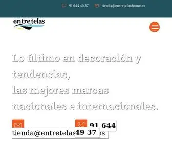 Entretelashome.es(Confección de Cortinas) Screenshot