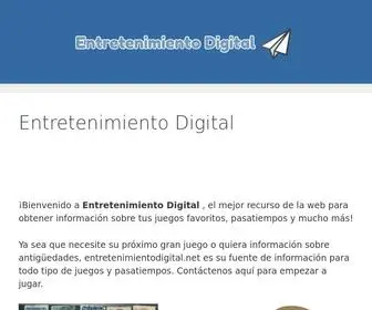 Entretenimientodigital.net(¦› Entretenimiento Digital) Screenshot