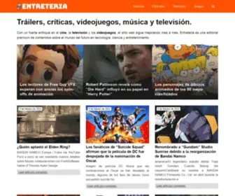 Entreteria.com(Entreteria) Screenshot