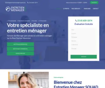 Entretienmenagersquad.com(Entretien Menager Squad) Screenshot