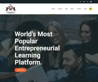 Entreu.org(Entrepreneur University) Screenshot