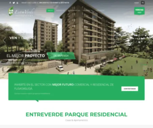 Entreverdefusagasuga.com(Entre Verde) Screenshot