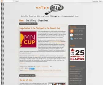 Entreviewblog.com(Eclectic views of life captured through an entrepreneurial lens. A blog) Screenshot