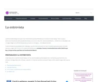 Entrevistadetrabajo.org(La entrevista) Screenshot
