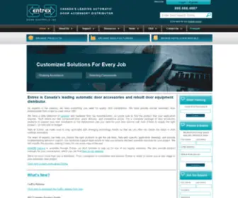 Entrexcan.ca(Entrexcan) Screenshot